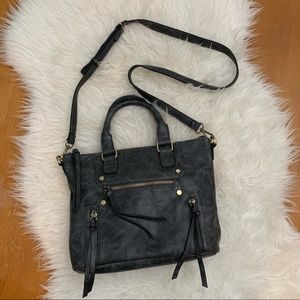 Dark Gray Satchel Bag